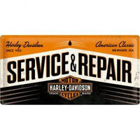 Cartello 25x50 cm HARLEY SERVICE