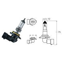 Lampada HB4 P22D 12V 51W