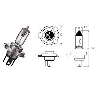 Lampada HS1 PX43T 12V 35/35W