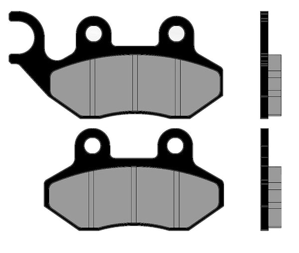 Pastiglie Freno Organiche BRENTA 3099