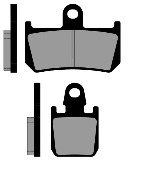 Pastiglie Freno Organiche BRENTA 3118