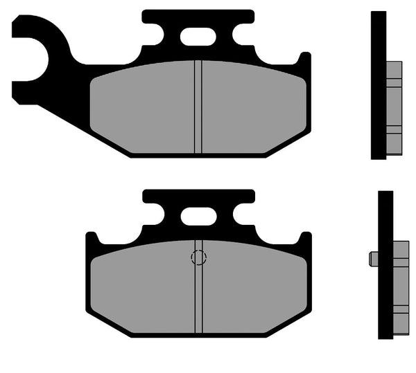 Pastiglie Freno Organiche BRENTA 3144