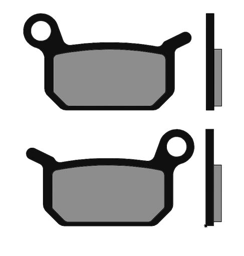 Pastiglie Freno Sinterizzate BRENTA 4032