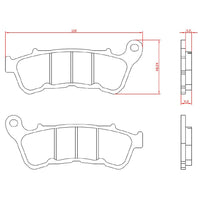 Pastiglie Freno Sinterizzate BRENTA 4225