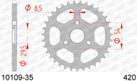 Corona AFAM 10109-35 in acc. passo 420