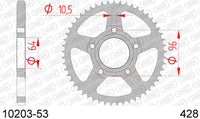 Corona AFAM 10203-53 in acc. passo 428