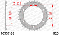 Corona AFAM 10337-36 in acc. passo 520