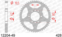 Corona AFAM 12204-49 in acc. passo 428