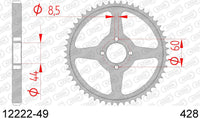 Corona AFAM 12222-49 in acc. passo 428