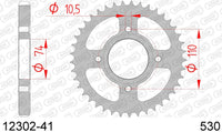 Corona AFAM 12302-41 in acc. passo 530