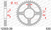 Corona AFAM 12303-39 in acc. passo 530