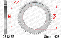 Corona AFAM 12512-55 in acc. passo 428