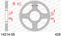 Corona AFAM 14214-56 in acc. passo 428