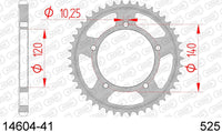 Corona AFAM 14604-41 in acc. passo 525