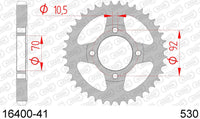 Corona AFAM 16400-41 in acc. passo 530