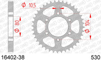 Corona AFAM 16402-38 in acc. passo 530