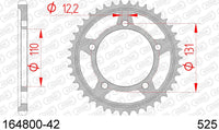 Corona AFAM 164800-42 in acc. passo 525