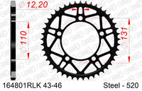 Corona AFAM 164801RLK-46 in acc. passo 520