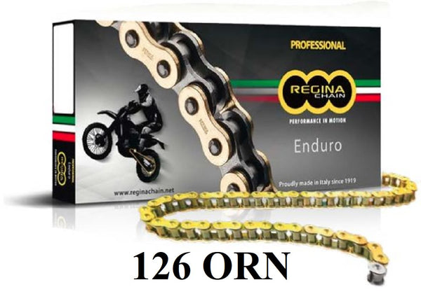 Catena 126ORN 126 maglie passo 428 - Oro