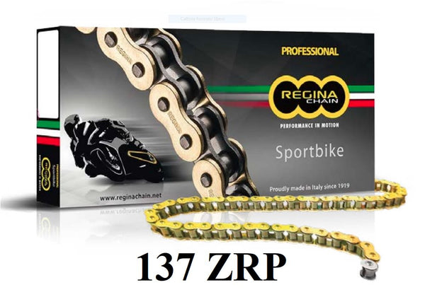 Catena 137ZRP 120 maglie passo 525 - Oro