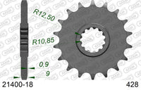 Pignone AFAM 21400-18 passo 428