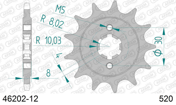 Pignone AFAM 46202-12 passo 520