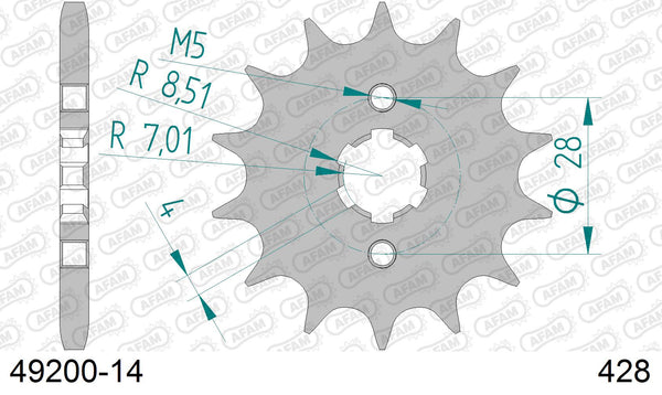 Pignone AFAM 49200-14 passo 428