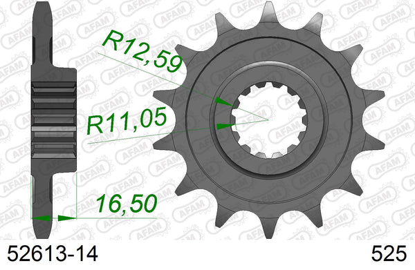 Pignone AFAM 52613-14 passo 525