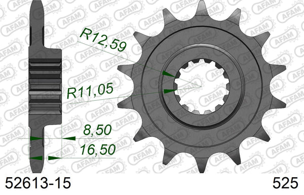 Pignone AFAM 52613-15 passo 525