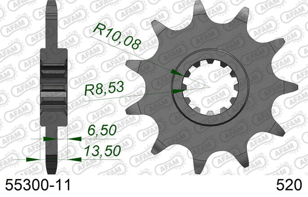 Pignone AFAM 55300-11 passo 520