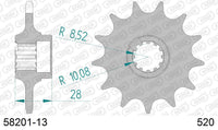 Pignone AFAM 58201-13 passo 520