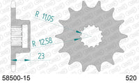 Pignone AFAM 58500-15 passo 520