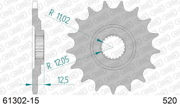 Pignone AFAM 61302-15 passo 520