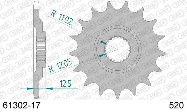 Pignone AFAM 61302-17 passo 520