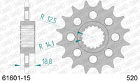 Pignone AFAM 61601-15 passo 520