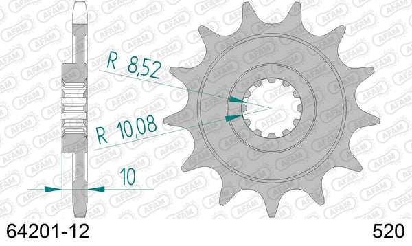 Pignone AFAM 64201-12 passo 520