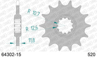 Pignone AFAM 64302-15 passo 520