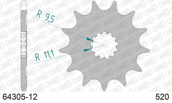 Pignone AFAM 64305-12 passo 520