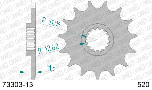 Pignone AFAM 73303-13 passo 520