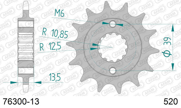 Pignone AFAM 76300-13 passo 520