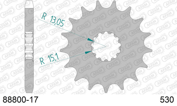 Pignone AFAM 88800-17 passo 530