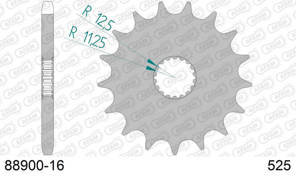 Pignone AFAM 88900-16 passo 525