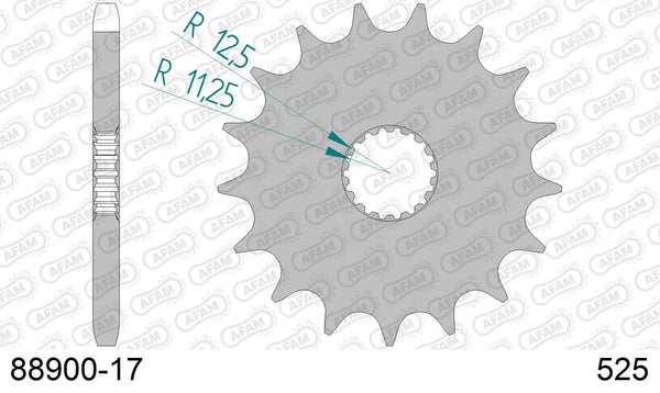 Pignone AFAM 88900-17 passo 525