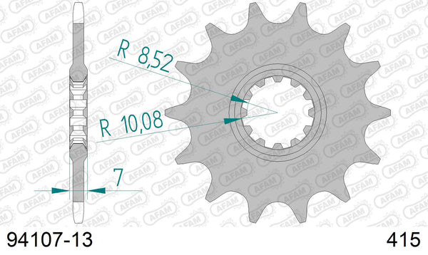 Pignone AFAM 94107-13 passo 415