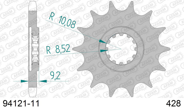 Pignone AFAM 94121-11 passo 428