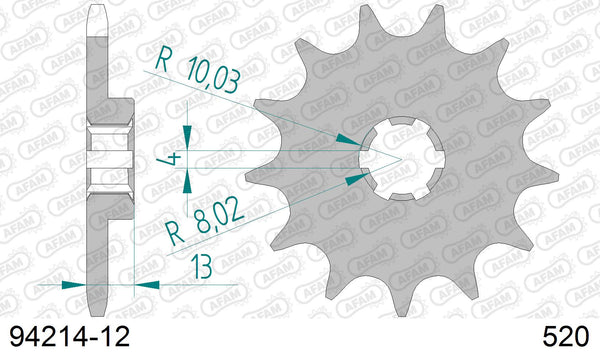 Pignone AFAM 94214-12 passo 520