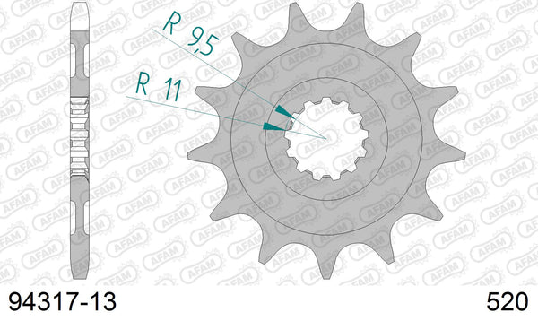 Pignone AFAM 94317-13 passo 520