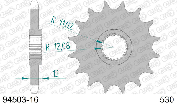 Pignone AFAM 94503-16 passo 530