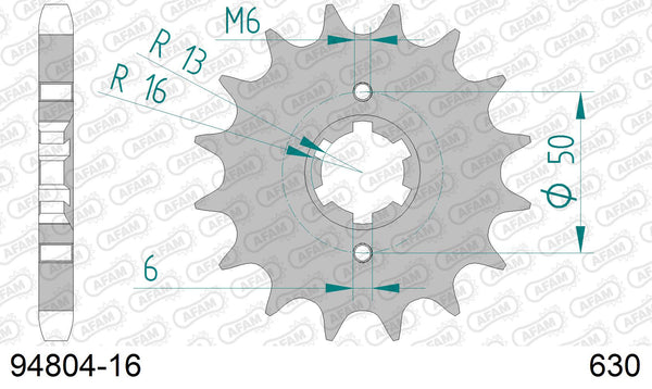 Pignone AFAM 94804-16 passo 630