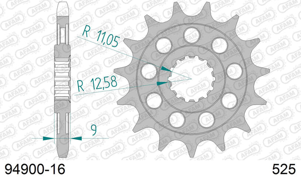 Pignone AFAM 94900-16 passo 525